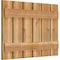 Ekena Millwork Spaced Board-n-Batten Shutters, Rough Sawn Western Red Cedar, 34 3/4W x 24H, PR RBS06S35X024RWR - alternate 4